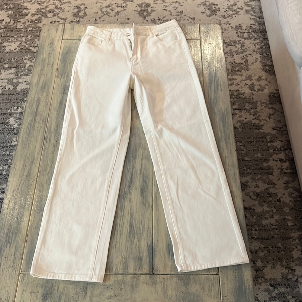 White jeans
